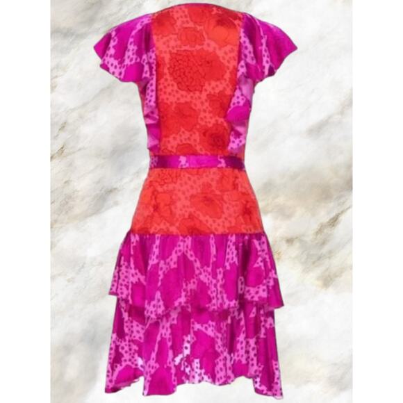 NWT - Revolve Le Superbe Aurora Flora Lil Flirt Dress Size: 2 - Picture 6 of 7